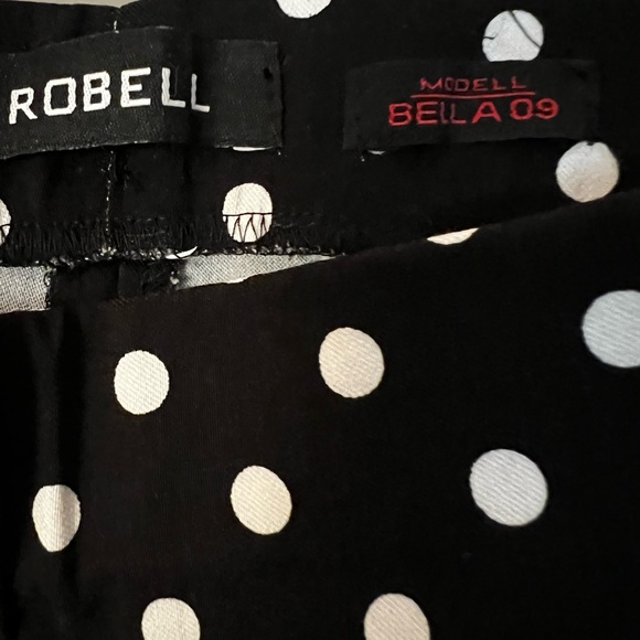 Black polka dot pants - Picture 2 of 8